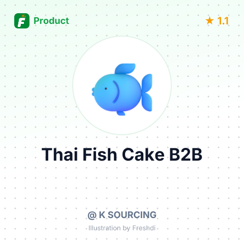 Thai Fish Cake – summary card, no photo uploaded yet