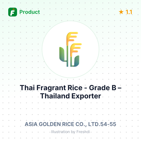 Thai Fragrant Rice - Grade B – summary card, no photo uploaded yet
