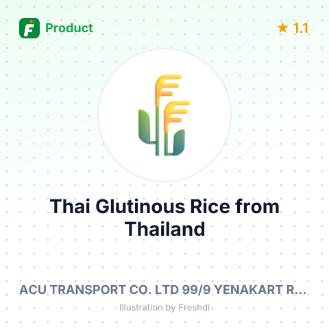 Thai Glutinous Rice – summary card, no photo uploaded yet