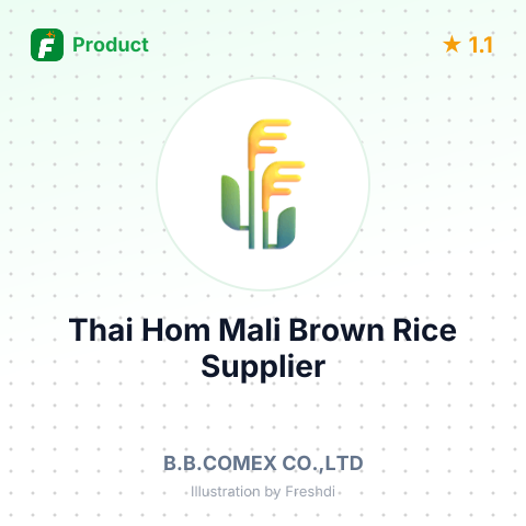 Thai Hom Mali Brown Rice – summary card, no photo uploaded yet