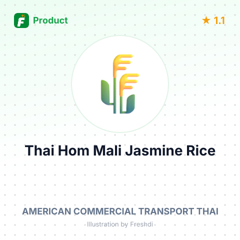 Thai Hom Mali Jasmine Rice – summary card, no photo uploaded yet
