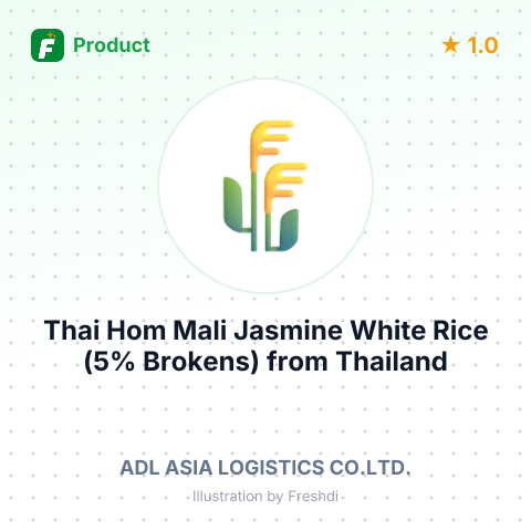 Thai Hom Mali Jasmine White Rice (5% Brokens) – summary card, no photo uploaded yet