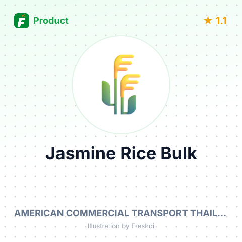 Thai Hom Mali Rice (Jasmine Rice 100%) – summary card, no photo uploaded yet