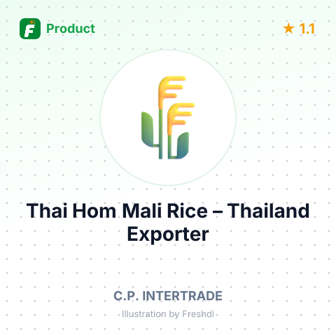 Thai Hom Mali Rice – product summary card, no photo uploaded yet