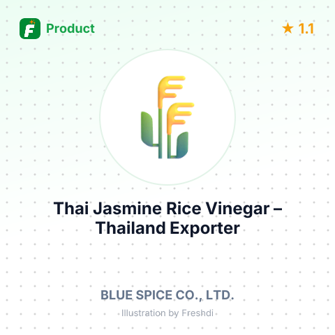 Thai Jasmine Rice Vinegar – summary card, no photo uploaded yet