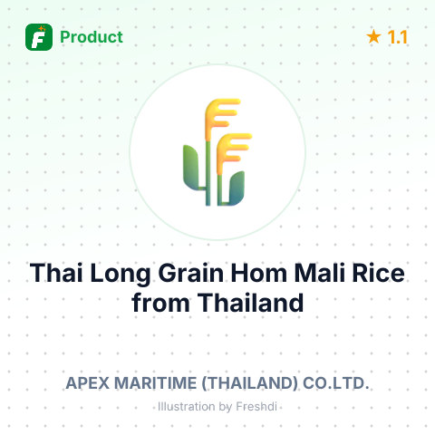Thai Long Grain Hom Mali Rice – summary card, no photo uploaded yet