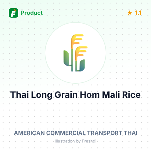 Thai Long Grain Hom Mali Rice – summary card, no photo uploaded yet