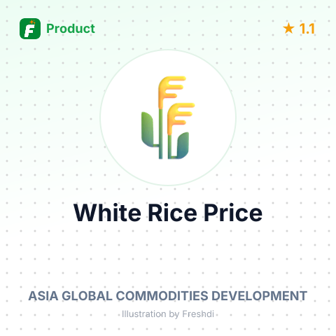 Thai Long Grain White Rice 25% Broken – summary card, no photo uploaded yet