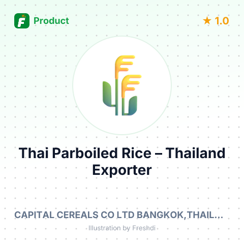 Thai Parboiled Rice – summary card, no photo uploaded yet