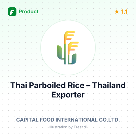 Thai Parboiled Rice – summary card, no photo uploaded yet