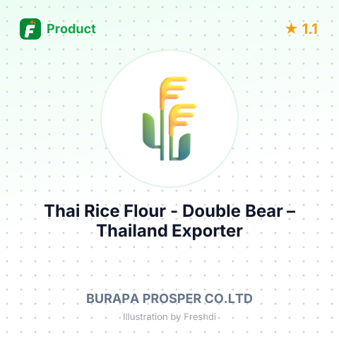 Thai Rice Flour - Double Bear – summary card, no photo uploaded yet