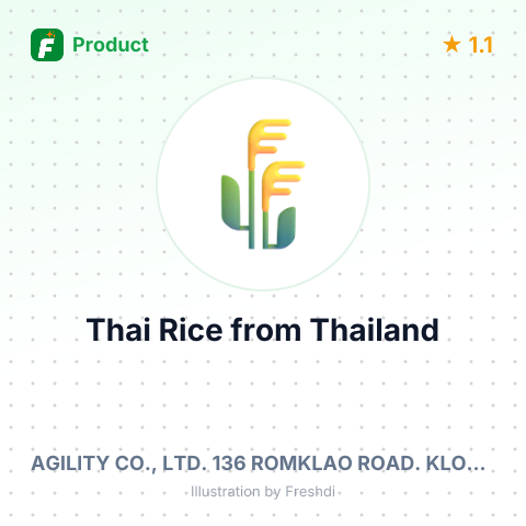 Thai Rice – summary card, no photo uploaded yet