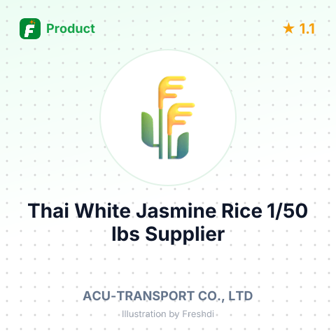 Thai White Jasmine Rice 1/50 lbs – summary card, no photo uploaded yet