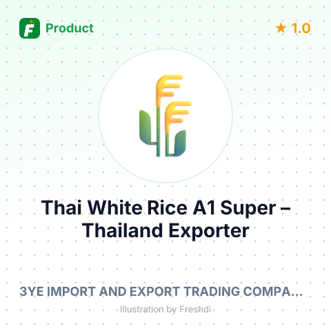 Thai White Rice A1 Super – summary card, no photo uploaded yet