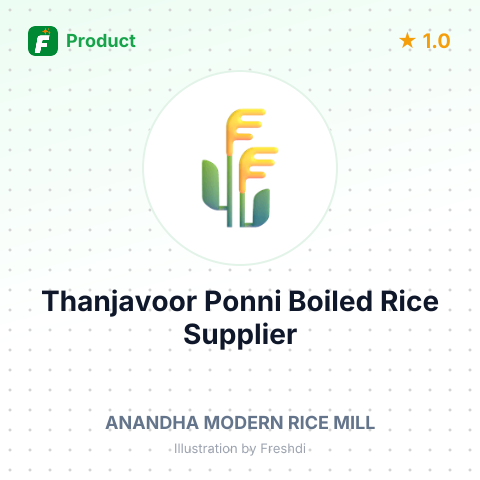 Thanjavoor Ponni Boiled Rice – summary card, no photo uploaded yet