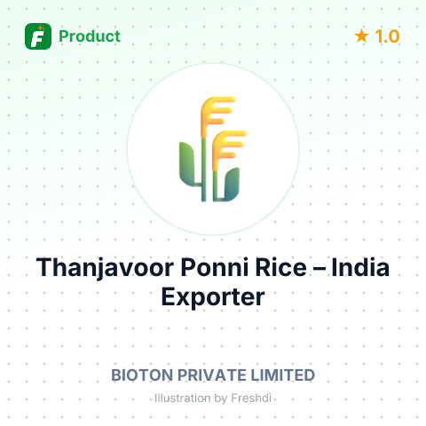 Thanjavoor Ponni Rice – summary card, no photo uploaded yet
