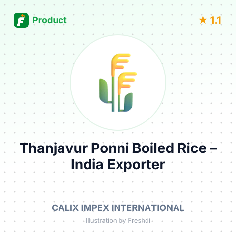 Thanjavur Ponni Boiled Rice – summary card, no photo uploaded yet