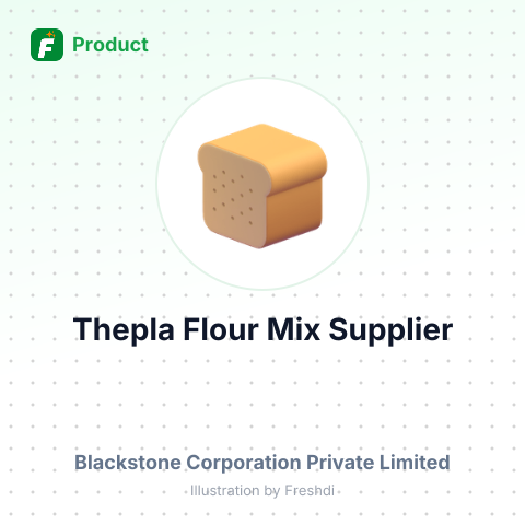 Thepla Flour Mix – summary card, no photo uploaded yet