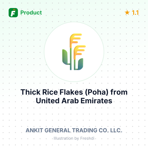 Thick Rice Flakes (Poha) – summary card, no photo uploaded yet