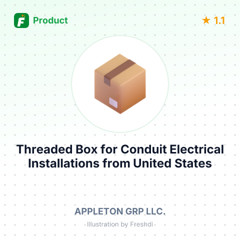 Threaded Box for Conduit Electrical Installations – summary card, no photo uploaded yet