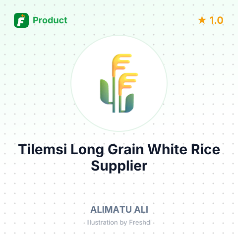 Tilemsi Long Grain White Rice – summary card, no photo uploaded yet