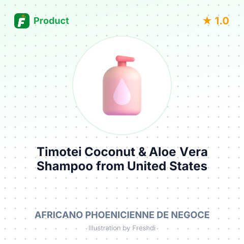 Timotei Coconut & Aloe Vera Shampoo – summary card, no photo uploaded yet