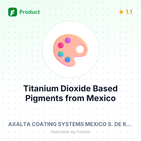 Titanium Dioxide Based Pigments – summary card, no photo uploaded yet