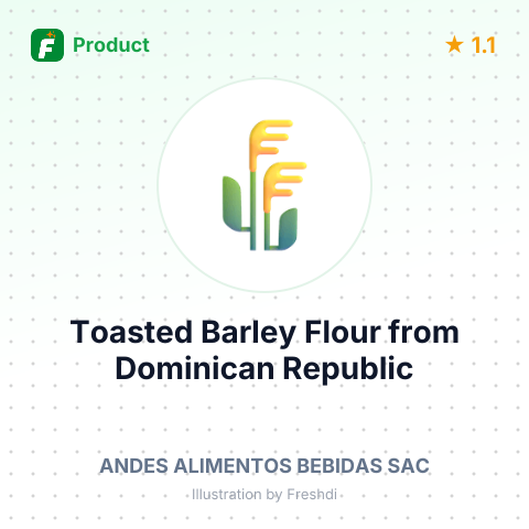 Toasted Barley Flour – summary card, no photo uploaded yet