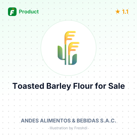 Toasted Barley Flour – summary card, no photo uploaded yet