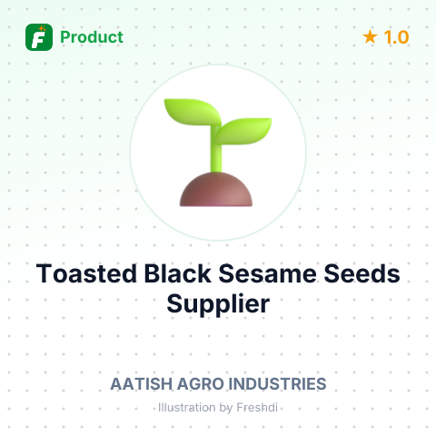 Toasted Black Sesame Seeds – summary card, no photo uploaded yet
