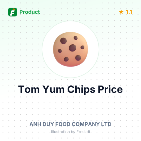 Tom Yum Chips – product summary card, no photo uploaded yet