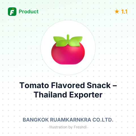 Tomato Flavored Snack – summary card, no photo uploaded yet