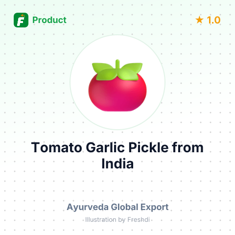 Tomato Garlic Pickle – summary card, no photo uploaded yet