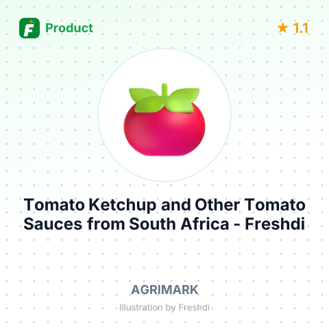 Tomato Ketchup and Other Tomato Sauces – summary card, no photo uploaded yet