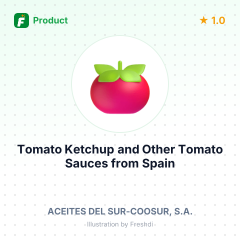 Tomato Ketchup and Other Tomato Sauces – summary card, no photo uploaded yet