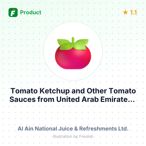 Tomato Ketchup and Other Tomato Sauces – summary card, no photo uploaded yet