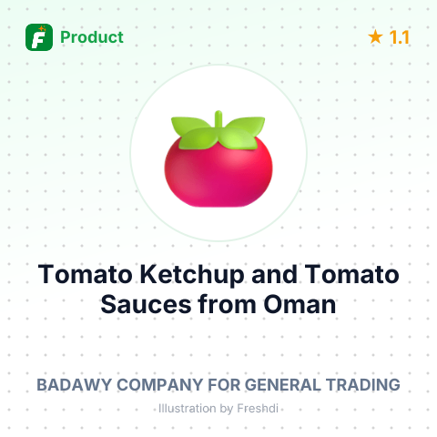 Tomato Ketchup and Tomato Sauces – summary card, no photo uploaded yet