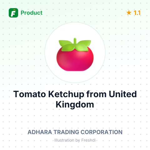 Tomato Ketchup – summary card, no photo uploaded yet