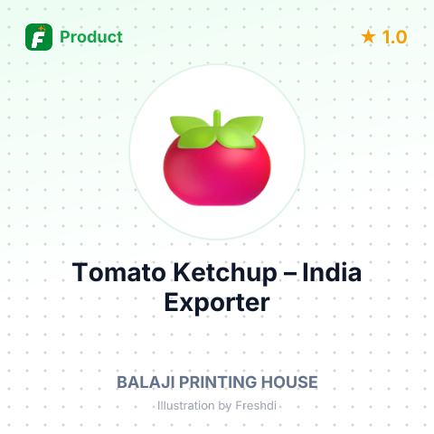 Tomato Ketchup – summary card, no photo uploaded yet