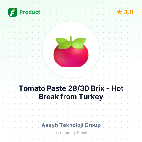 Tomato Paste 28/30 Brix - Hot Break – summary card, no photo uploaded yet