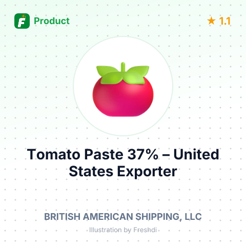 Tomato Paste 37% – summary card, no photo uploaded yet