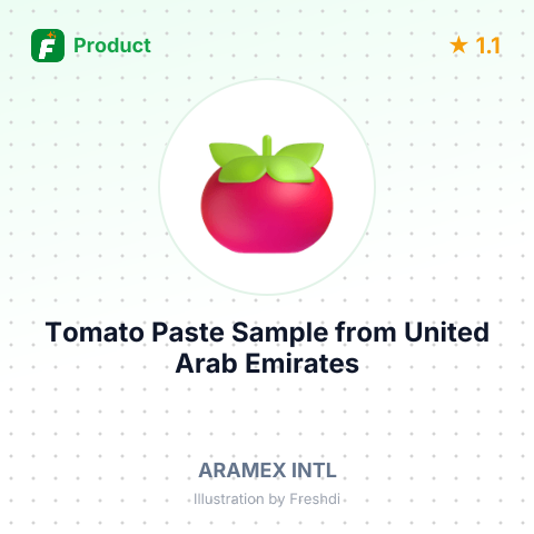 Tomato Paste Sample – summary card, no photo uploaded yet