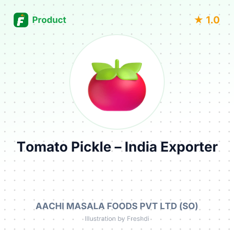 Tomato Pickle – summary card, no photo uploaded yet