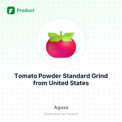 Tomato Powder Standard Grind – summary card, no photo uploaded yet