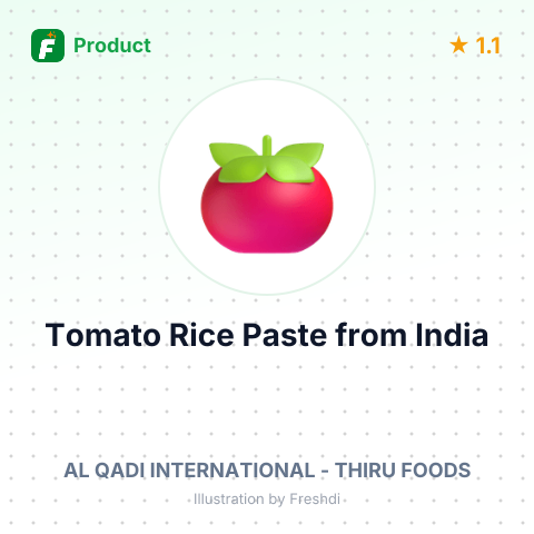 Tomato Rice Paste – summary card, no photo uploaded yet