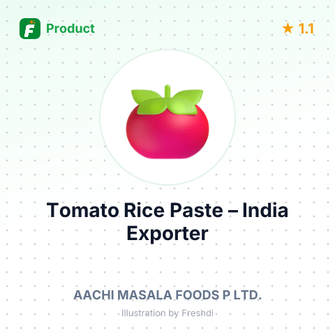 Tomato Rice Paste – summary card, no photo uploaded yet