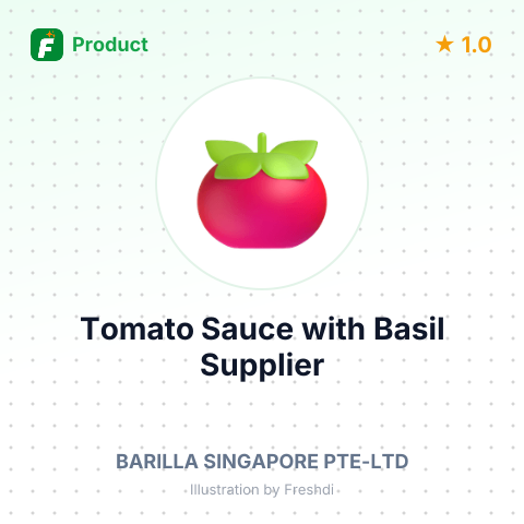 Tomato Sauce with Basil (Basilico) – summary card, no photo uploaded yet