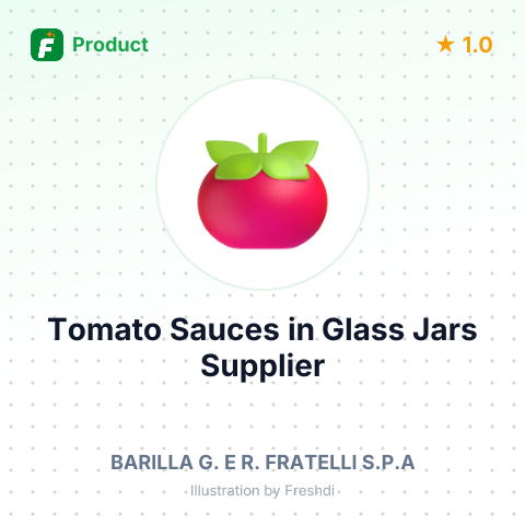 Tomato Sauces in Glass Jars – summary card, no photo uploaded yet