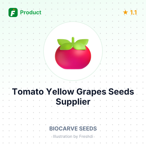 Tomato Yellow Grapes Seeds – summary card, no photo uploaded yet