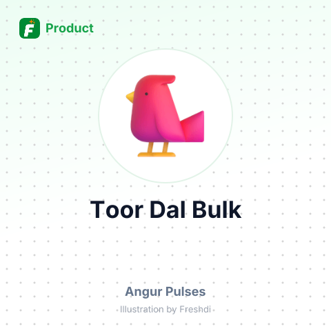 Toor Dal (Split Pigeon Peas) – summary card, no photo uploaded yet